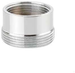 IRCKONCI Wasserhahn-Adapter M16/M18/M20/M22/M24/M26/M28/M30 Innengewinde auf M22 Außengewinde Innenanschluss Messing Wasserhahn-Zubehör for Küche Garten Filter Belüfter, 1 Stück(M18-M22)