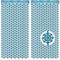 Schneeflocke Lametta Vorhang Blau Glitzer - GREATRIL Luftschlangen Party Vorhang Foil Fotowand Hintergrund Deko für Weihnachten Winter Frozen Gefrorene Geburtstag Party Fenster Deko