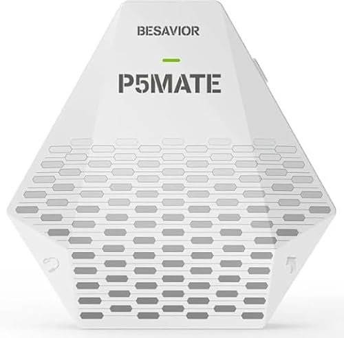 REASNOW Besavior P5Mate USB Adapter for PS5/PS5 Slim, PS5 Gaming Converter Accessories Supports All Games, No Latency, Supports Various Converters/Gamepads/Headsets, No Need for Remote Play