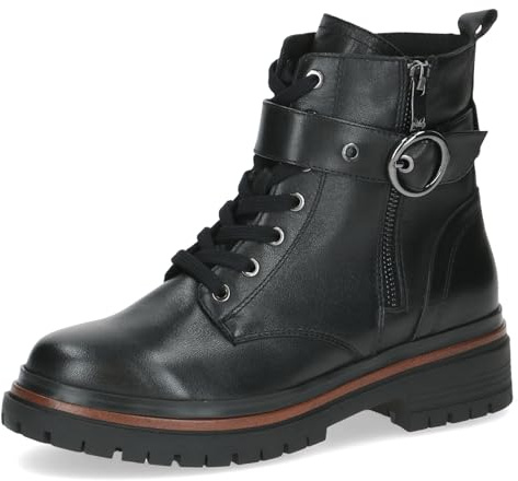 CAPRICE Damen Stiefeletten aus Leder mit Schnalle