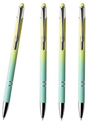 Touchpen Bella | 100er Set | Eingabe-Stift & Kugelschreiber 2in1 | Tablet & Smartphone | Touch-Screen Stylus-Pen Spitze | Multicolor | Regenbogenfarben