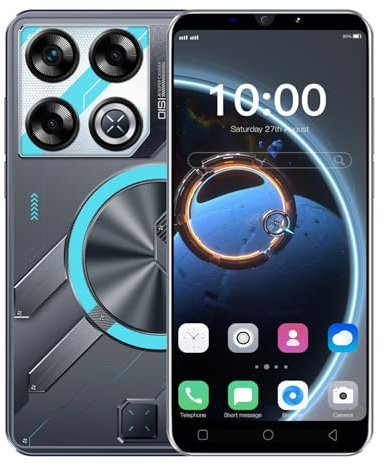McMgc Phone Offer of the Day, 5.0 inch IPS Display, 16GB ROM 128GB Expandable, Android 9.0, Dual SIM Dual Camera WCDMA/GSM Cheap Mobile Phones (GT20PRO-Black)