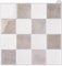 WalDecoo Square Stick on Tiles for Kitchen, 3D Mosaic Tile Stickers, Pack of 10 Peel and Stick Wall Tiles Backsplash, Khaki Transfers Tile Stickers for Kitchen and Bathroom (9x9)