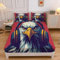 Street-Art-Stil Spannbettlaken Für Bettwäsche Graffiti Adler Bettlaken 90X200Cm Tiefe Tasche 30 cm Komfortabel Mit 2 Kissenbezügen Pflegeleicht Für Boxspringbetten