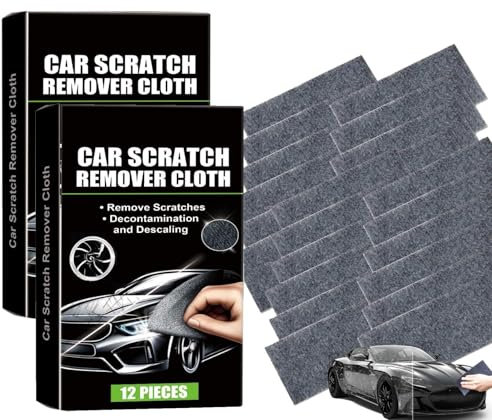 Generisch Nano Sparkle Tuch,Nano Sparkle Cloth for Car Scratch Removal Repair,Wasserflecken & Farbreste,Entfernt Effektiv Autokratzer,for Repair of Light Scratch Paints, Paint Care,Car Cleaning (2)