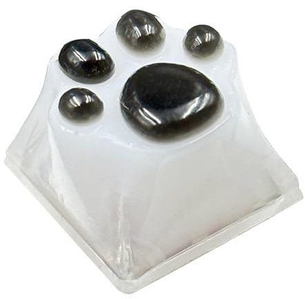 Lovely Claw Resin Keycap For Mechanical Keyboard With Backlights Computer Keyboard Keycaps Replaces Translucently Claw Keycaps