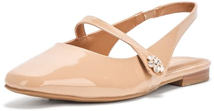 Kensie Femme Felicity Ballerines, Rose poudré, 36 EU