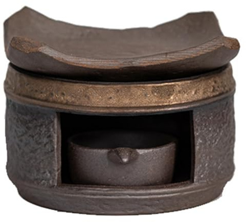 Hipzeepo Essential Oil Burner Handmade Wax Melts Warmer Teapot Warmer Ceramic Essential Oil Burner