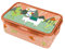P:os 30033 - Lunch to Go Clipdose mit trendigem Lama Motiv, ca. 20,5 x 13,5 x 7 cm, 2 herausnehmbare Einsätze, auslaufsicher, Mikrowellen- und Spülmaschinengeeignet, gefrierfest, bpa- und phthalatfrei