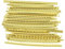 Bnineteenteam Guitar Fret Wire, 24pcs/Set Electric Guitar Fret Wire Guitar Fingerboard Brass Fret Wire Width 2.7mm Performance Accessories Performance Accessory Musical Instrument Accessories