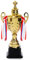 Fasmov Großer Pokal für individuelles Trophäen-Andenken, Goldpreis für Sport, Turniere, Wettbewerbe, 36,8 cm
