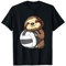 Süßes Baby Volleyball Faultier - Mädchen und Jungen T-Shirt