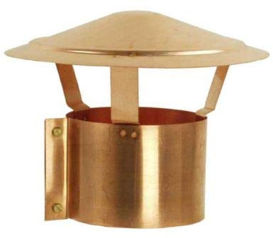 FUMAIOLO FISSO CON VITI RAME DIAMETRO 120