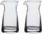 Mozacona 2pcs Glass Creamer Pitcher Sauce Serving Pitcher Milk Creamer Jug,100ml