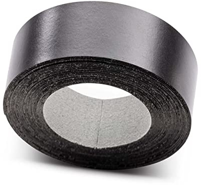 ben+camilla.com Kantenumleimer Schwarz 45 mm x 10 m zum Aufbügeln für Möbelbauplatten und Regalbretter