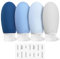 Opret 100ml Silicone Travel Bottle, 4 Pack Leak Proof Refillable Squeezable Containers with Lable 3.4oz for Shampoo, Conditioner and Toiletries, BPA Free and TSA Approved