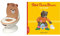 Bambisol Pot Bebe Toilette Ourson | Apprentissage Propreté Enfant, Entretien Facile | Ours & 2Petit Ours Brun sur le pot