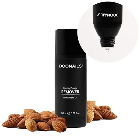 DOONAILS – Dipping Powder Entferner 100 ml – einfache und schnelle Entfernung von Dip Powder Modellage – mit pflegendem Mandelöl & frischem Jasminduft – für zu Hause & zur professionellen Anwendung