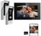 ANJIELO SMART TUYA 1080P Video Doorbell Camera with 7 Touch Screen Video Doorbell Intercom, Support Auto Recording Infrared Night Vision PIR Motion Detection, 2 Doorbells