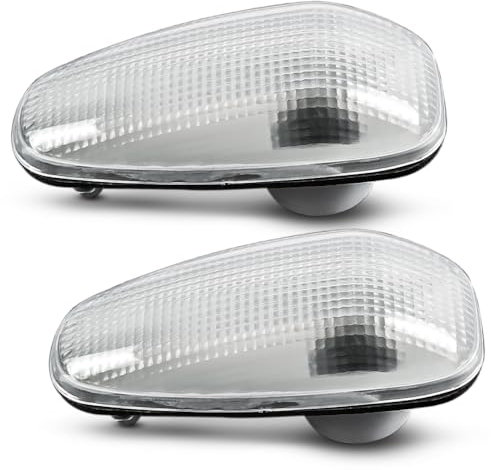 ROBUST 2 Pcs Side Wing Indicator Repeater Lens for Mercedes CLK E Class SLK V Class Sprinter Vito A2108200921 210 820 0921 2108200921