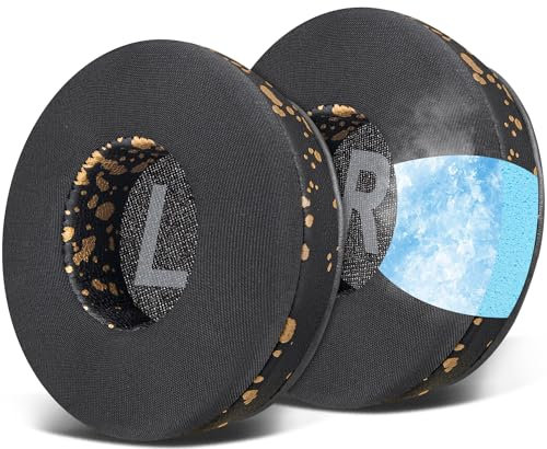 SOULWIT Ersatz Ohrpolster für AKG N60/N60NC Wireless (Passen Nicht für N60NC Wired) On-Ear Kopfhörer, Ersatzpolster Polster mit hochdichtem Lärmschutzschaum