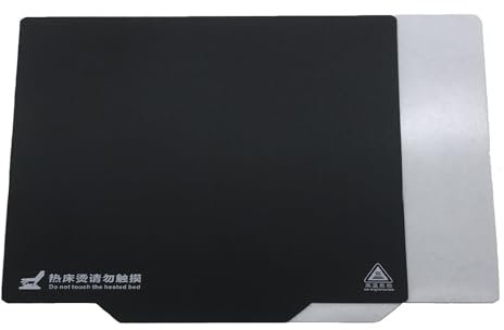 3D Printer Magnetic Build Plate Sticker Sheet for FLASHFORGE Adventurer 5M/Adventurer 5M Pro/K1/Ender 3 S1/Ender 3 S1 Pro/Ender 5 S1, Flexible Removable Printing Bed Adhesive Base Mat 235x235mm