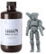 RESIONE Robustes Resin für 3D Drucker - 405 nm UV-härtende Fotopolymerharz Resin - Ultra Tough 3D Drucker Resin Mit Dauerhafte Schlagfestigkeit Verschleißfest für Actionfiguren Miniaturmodelle - Grau