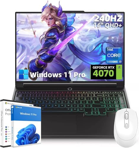 Lenovo Legion 7i Gen 9 Gaming Laptop - 16 WQXGA IPS 500nits 240Hz, Intel 24-Core i9-14900HX, GeForce RTX 4070, 32GB DDR5, 2 TB SSD, RGB Backlit, Win 11 Pro, with Microsoft Office Lifetime License