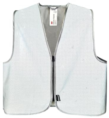 Salzmann Vollreflektierende Warnweste mit Reißverschluss | Größe S-3XL | Entspricht EN17353 | Hergestellt mit 3M Reflektierendem Material | Luftdurchlässiges Material