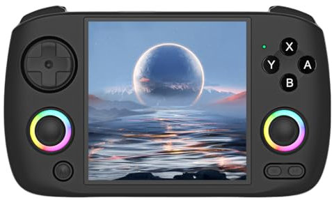 LYEAA RG XX Consola de Juegos Retro Pantalla IPS de 3,95 Sistema Linux Reproductor de Juegos portátil Juegos de Mesa