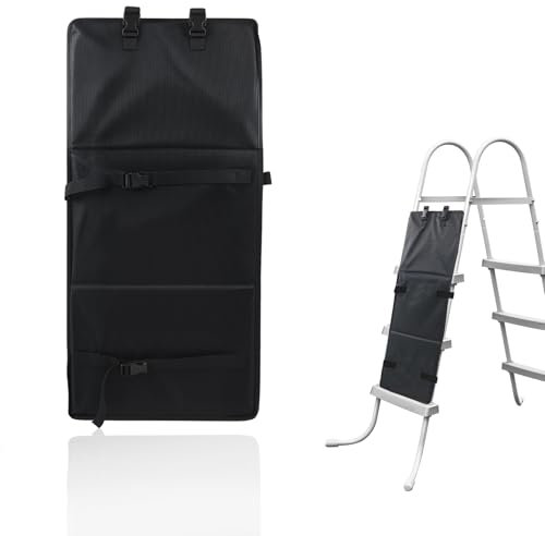 Pool Ladder Guard 14.5 x 31inch, Pool Ladder Protector Cover to Prevent Child from Climbing,Drowning,Falling into The Pool, Ladder Cover,