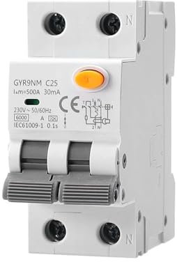 HDWMOJZT GYR9NM Tipo A 2P 4P Interruttore Automatico differenziale Magnetico con Protezione da sovracorrente 10A 16A 25A 32A 40A 30mA(2P 10A 30mA)