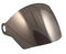 one by Camamoto | Visiera Iridium Nera per Casco Gamma, Jet, Demi-Jet, 27x18x11cm