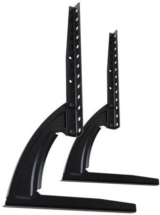 Base universal para TV de mesa para 26 televisores LCD/LED/plasma de 65 pulgadas, altura ajustable y soporte giratorio compatible con DZ77 (26 37 pulgadas DZ67)