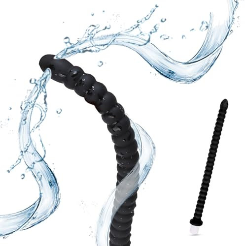 BDSMAGE Analdusche Analkugeln,Multifunktionale Einlauf Klistiere zur Darmreinigung,Analspielzeuge Frau Herr,Intimdusche Klistier Irrigator Darmspülung Enema (S)