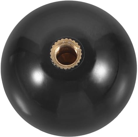 Toyvian Joystick Ball Head for Arcade Game Controller 35mm Black Plastic Game Stick Replacement Sturdy and Reusable and Diy Projects