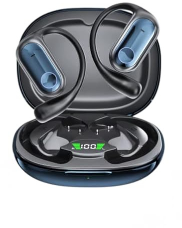 YYK-Q16S Cuffie Traduzione Istantanea Wireless Bluetooth 5.4 – Auricolari Smart con Traduttore Vocale in 144 Lingue, Audio HD, Microfono e Modalità Multiple – Ideali per Viaggi, Studio e Lavoro