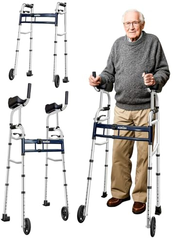 Agrish Narrow Upright Walker for Small Spaces