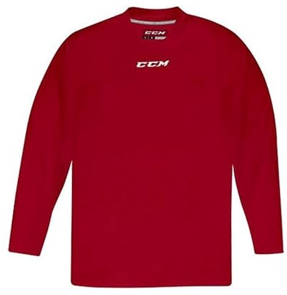 CCM - CCM PRACTICE JERSEY 5000 JR - - Red JR-S/M