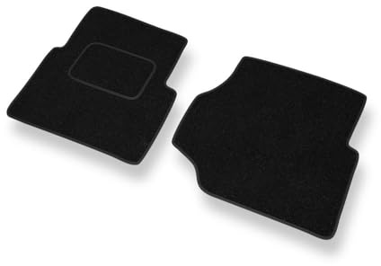 Mossa Fußmatten passend für Land Rover Defender II 1990-2007 2Stk schwarz S | SUV