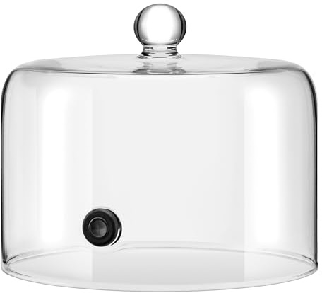 Breville Commercial CSM018 Glass Cloche for Smoking Gun Pro CSM700, 7 Inch Diameter, Clear Glass