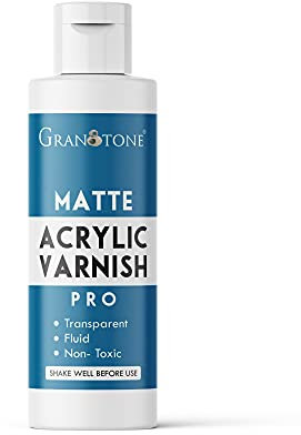 GRANOTONE Acrylic Artist's Varnish Non Yellowing Non Toxic (200 ML MATT)