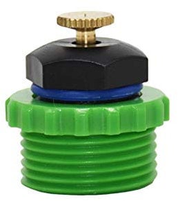 Gartenschlauch Schnellverbindung 1/2 3/4 Garten-Bewässerung-Sprenger Adjustable Wassersprenkler Bewässerung Werkzeug Mikro-Sprinkler Dripper 50pcs (Color : 1I2 3I4)