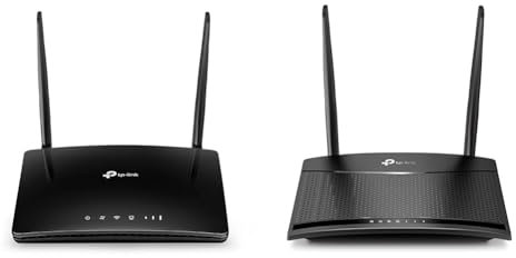 TP-Link TL-MR6400 - Router 4G LTE WiFi (Cat 4), Velocidad hasta 300 Mpbs, MicroSim & TL-MR100, 4G LTE Router (Cat 4), Router 3G/4G Velocidad hasta 300Mpbs, MicroSim