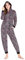 CityComfort Jumpsuit Damen Kuschelig Fleece Einteiler Schlafanzug Onesie Damen S-XL (Rosa Leopard, M)