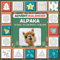 Labyrinth Adventskalender 2023 Buch: weißes Bild von Alpaka Geschenk für Kinder Alpaka lieben 25 Tage / 25 Labyrinth / 25 Bilder