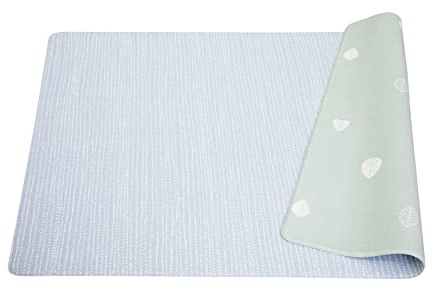 BABY MAT - PLAYMAT - DWINGULER SLIM - DRIZZLING - MEDIUM 180 * 140 * 8mm - Wendbar, Weich, Schadstofffrei, Wasserdicht, Rutschfest, CE Zertifiziert
