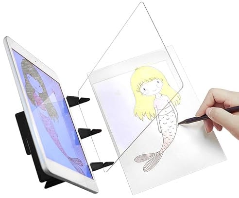 Tablero de Dibujo óptico, proyector dibujos para niños proyector para calcar dibujos Tablero de Plantillas Bocetos de Lentes Mago Copia Proyector Copia Tablero para Niños Pintura