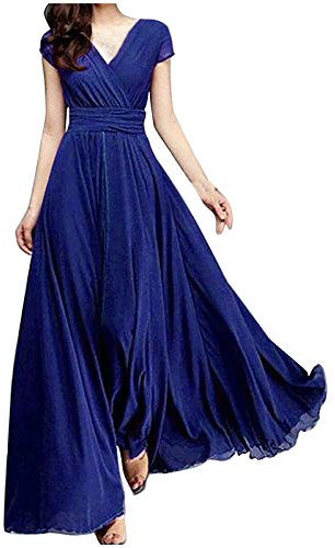 Vestito Matrimonio Donna Scollo a V con Corsetto Abito da Sposa Taglie Forti Mezze Maniche Lunghi Vestiti Anni 60 Formale Fucsia Abito Cerimonia Eleganti Curvy Vestito de Cerimonia Cocktail