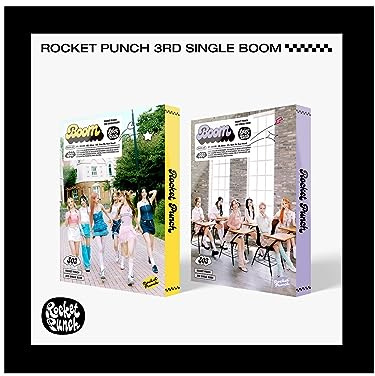 ROCKET PUNCH - 3rd Single Album Boom CD+Folded Poster (Heart ver. (No Poster))